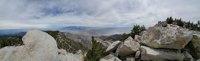 View from San Jacinto Peak